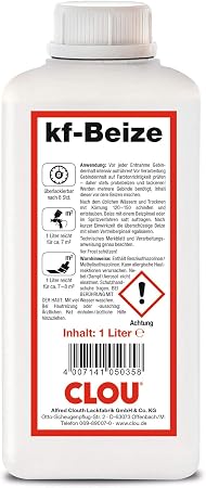 Clou kf - Beize - eiche Dunkel 2211-1000 ml / 1 ltr.: Amazon.de: Baumarkt