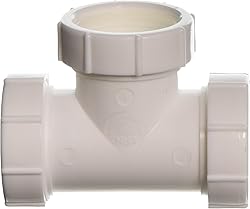EZ-FLO Polypropylene 3-Way Tee Fitting Coupling