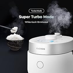 CUCKOO IH Twin Pressure Small Rice Cooker 15 Menu