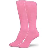 Spotlight Hosiery Colorful Soft Cotton Men's Groomsmen Wedding Gift Solid Color Dress Socks