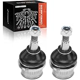 A-Premium Front Upper Ball Joint - Forge Steel, Compatible with Volkswagen | Fit for Volkswagen Beetle 1965-1977, Karmann Ghia 1965-1974, Pack of 2, Reinforce Loose Suspension Feel