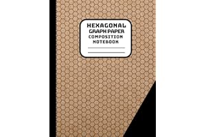 Hexagonal Graph Paper Composition Notebook: Organic Chemistry & Biochemistry Note Book | Small Hexagons, 8.5 x11, 100 pages, Bonus Mendeleev Chart | Chem Lab Science Journals (Hex Grids Paper) Vol 1