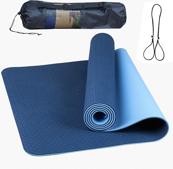 Esterilla de yoga, TPE antideslizante Pro Yoga Mats para mujeres y