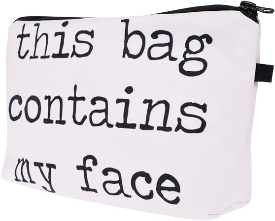 Yokata Borsa Cosmetici Donna Trucco Sacchetto Ragazza Make Up Bag 3d Stampa Modello Frasi Uomo Viaggi Portatile Organizzatore Parrucchiere Beauty Case Portamonete Portapenne Scuola Amazon It Casa E Cucina