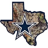 Siskiyou Sports NFL unisex State Decal w/Mossy Oak Camo