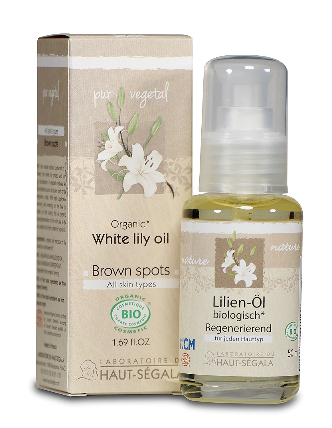 Laboratoire Du Haut-Segala Organic White Lily Oil, 50 ml