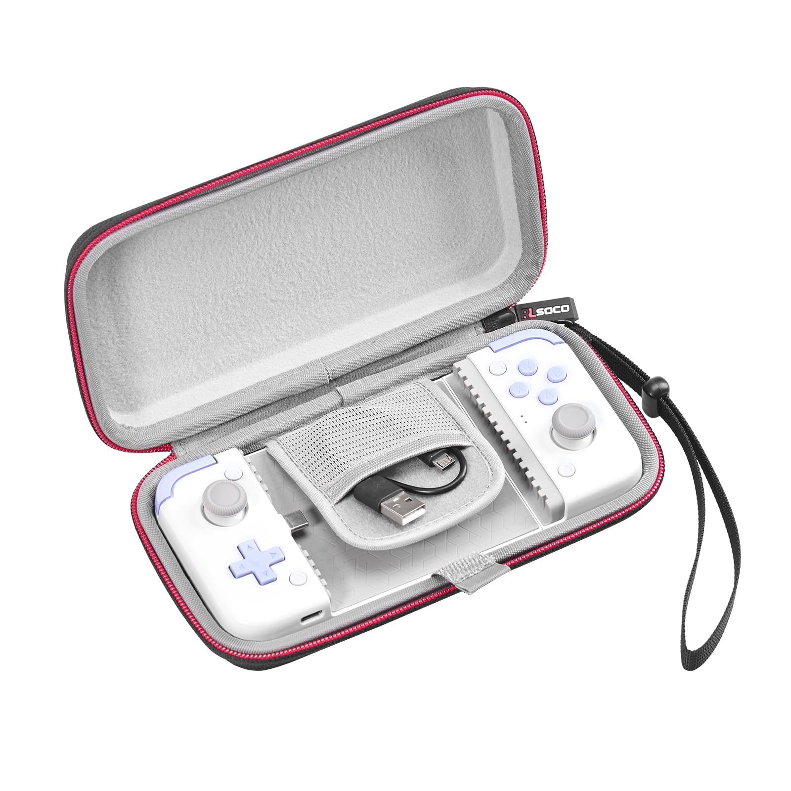 RLSOCO Carrying Case for GameSir X2s/X2 Bluetooth Mobile Gaming Controller &for Retroid Pocket Mini Handheld Gaming Console(Case Only)