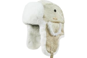 NORTH CLIFF Unisex Winter Trapper Hat Cold Proof Keep Warm Hat with Ear Flaps