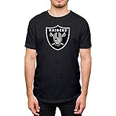 Hybrid Sports NFL - Las Vegas Raiders - Distressed Team Logo - Men's and Women's Short Sleeve T-Shirt - Size Small Las Vegas Raiders - Black
