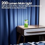 Mesqool Solar Camping Lantern Ultra Bright Collapsible Hand Crank LED view 6