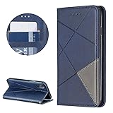 Triangle PU Leather Wallet Case for iPhone