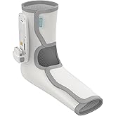 HoMedics Modulair Compression Foot Wrap Massager – Overlapped Compression Therapy with 4 Programs, Adjustable Intensity, Heat Settings, (Battery Sold Separately)