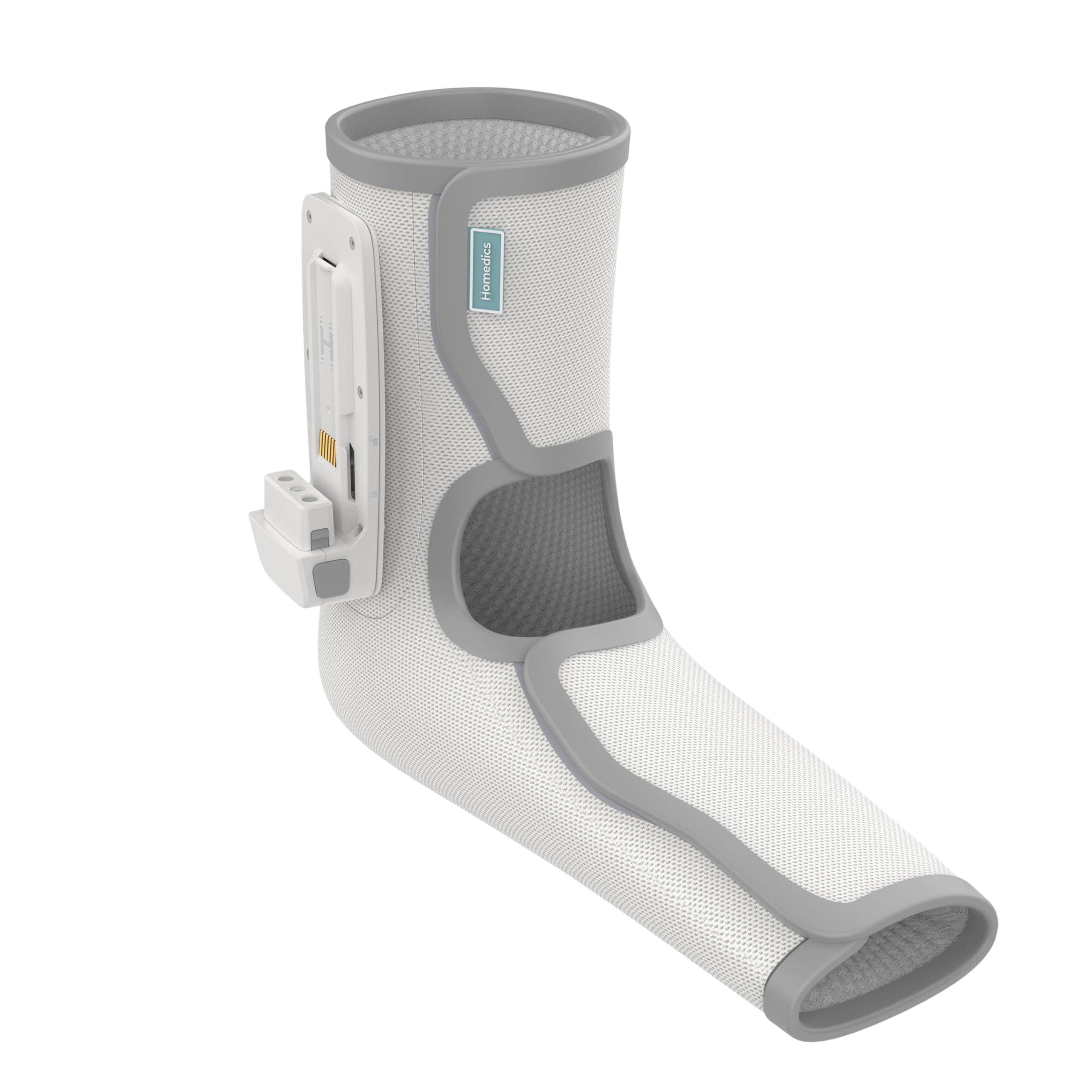 Photo 1 of HoMedics Modulair Compression Foot Wrap Massager – Overlapped Compression Therapy with 4 Programs, Adjustable Intensity, Heat Settings, (Battery Sold Separately)