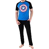 Marvel Mens' Avengers Captain America Pajamas