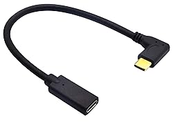 zdyCGTime Type c 3.1 Extension Cable 90 Degree USB