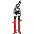 MIDWEST Special Hardness Aviation Snip - Left Cut Offset Stainless Steel Cutting Shears, Made in the USA - MWT-SS6510L