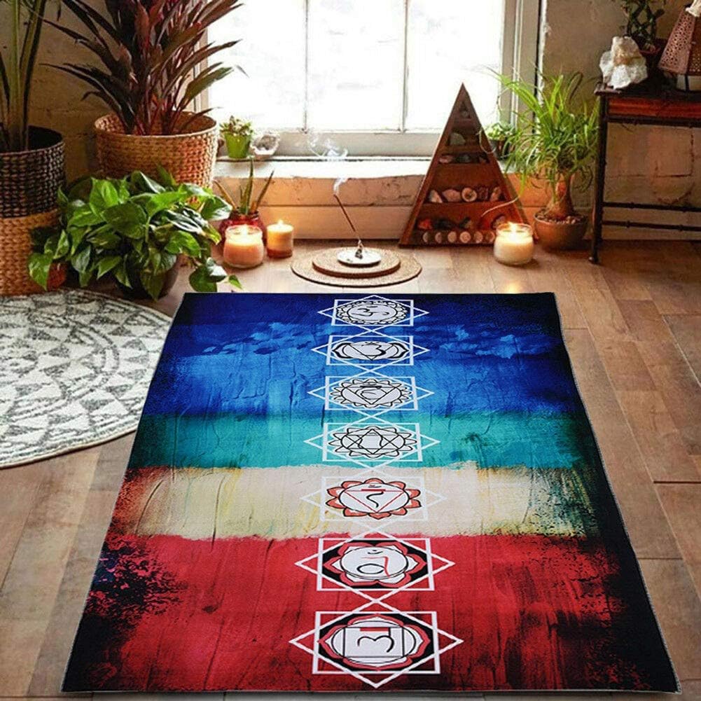 7 chakra yoga mat