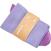 Wellow Premium Socks (Compression Socks - Regular) for Men & Women, Made with Viscose from Bamboo, Knee High, 18-25 mmHg