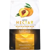 Syntrax Nectar 100% Whey Protein Isolate Powder, Juicy Fuzzy Navel, 2 lb | 32 Servings - Supports Lean Muscle Growth &amp; Recovery, 11 WPI Flavors, Clump‑Free Mixing in 30&ndash;60 Seconds with just a Spoon