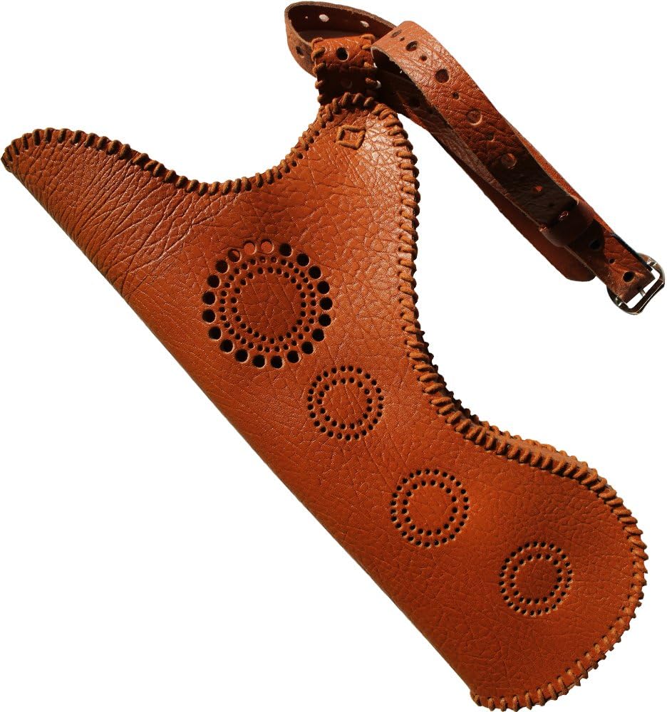 MAYARMS Arrow Quiver Side Quiver Back Quiver with Hook Handmade Archery Quiver Leather Arrow Case 2 Colors