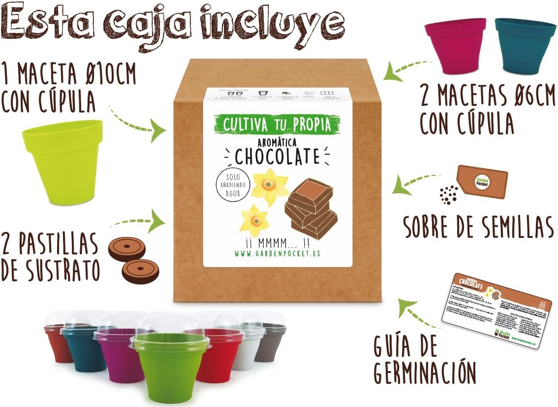 Garden Pocket - Kit Cultivo STEVIA: Amazon.es: Jardín