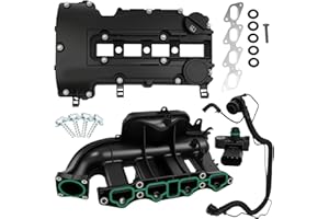 QBselecar Intake Manifold Valve Cover Kit Compatible with Chevy Chevrolet Cruze Sonic Trax Tracker Volt Buick Encore 1.4L 201
