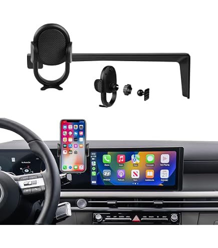 Support Magnétique Téléphone Voiture Pour Hyundai Tucson 2025 - Compatible MagSafe, Rotation 360°, Fixation Tableau De Bord