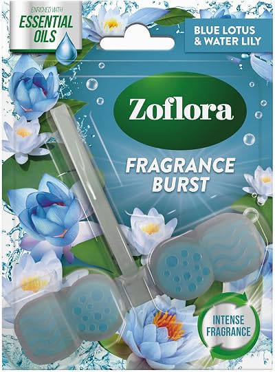 Zoflora Rim Blocks Blue Lotus & Water Lily 48g Continuous Freshness