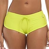 Body Glove Standard Smoothies Sidekick Solid Sporty Swim Short Bikini Bottoms for Women