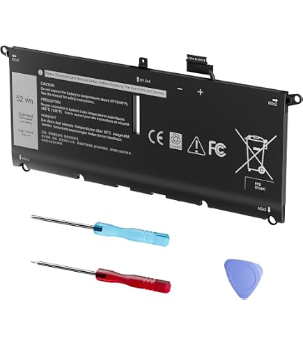 Amazon.com: HWW New 7.6V 51Wh 52TWH Battery Compatible with Dell