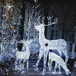 VTECHOLOGY Christmas String Lights, 66FT 200 LEDs