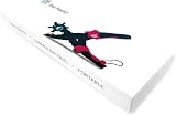 DSL Daily Supply Leather Hole Punch Tool Multi-Size Revolving Puncher with Ruler view 7