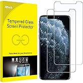 JETech Screen Protector for iPhone 11 Pro Max and iPhone Xs Max 6.5-Inch, Tempered Glass Film, 2-Pack