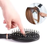 RongLeDAI Pack of 4 Anti Static Massage Oval Comb Set Vent Paddle Hair Brush view 3