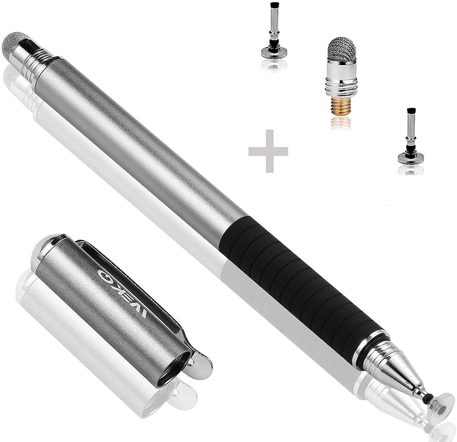 MEKO 2in1 Stylus Precision Disc Styli Touch Screen Pen with 3