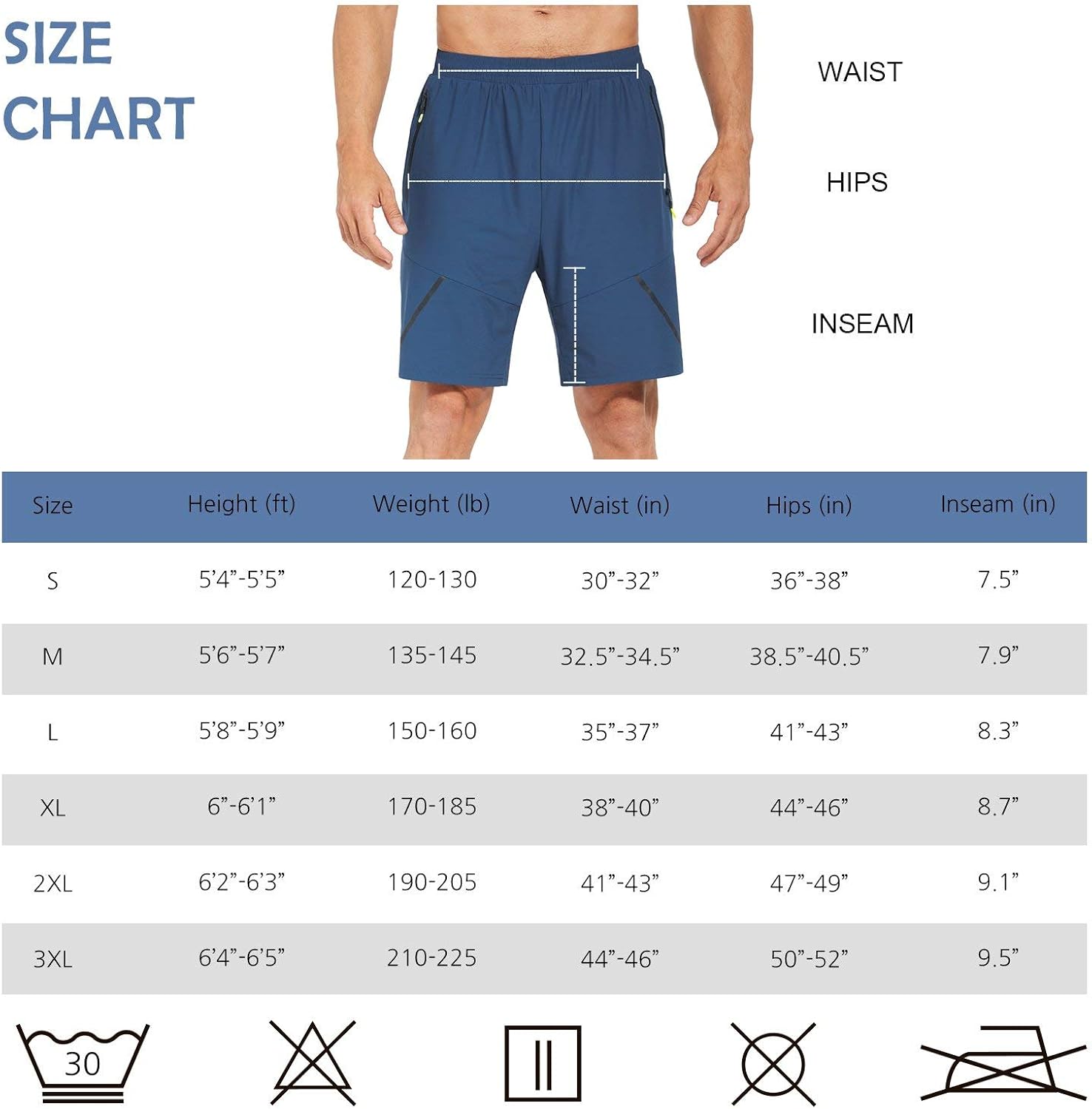 BALEAF EVO Men's Running Athletic Shorts Quick Dry Gym Workout Lightweight Shorts Zip Pockets : Clothing