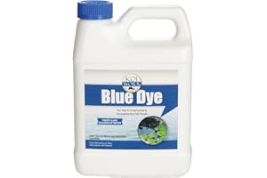 KOI WORX Sanco Industries KoiWorx Blue Dye - Ornamental and Decorative Pond Dye, Water Features and Fountains, Safe for Koi - 1 Quart