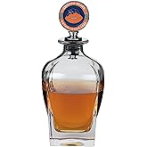 The Memory Company Officially Licensed NFL Team Spirit Decanter Set - Premium Glass Decanter with Team Mascot Stopper, 750ml Capacity, Official NFL Licensed Bar Collection, Whiskey Bourbon Gift