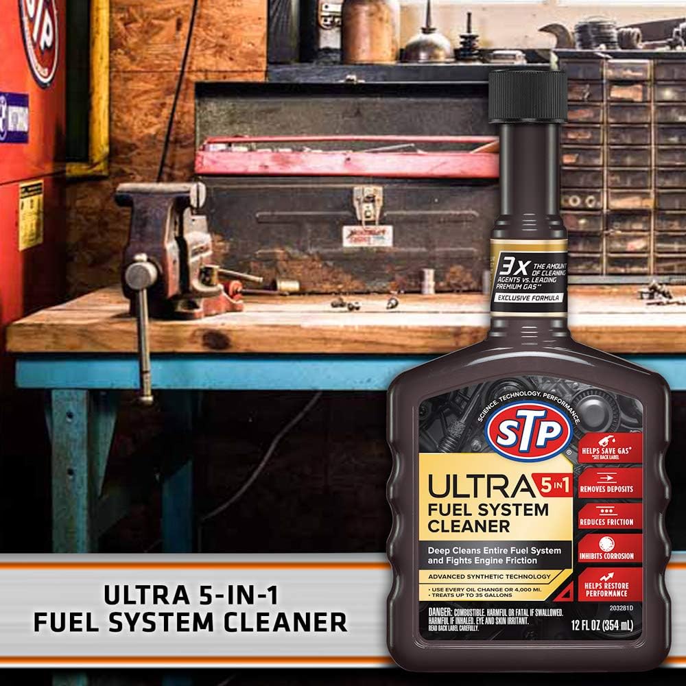 STP 5.25 Ounce 78568 Complete Fuel System Cleaner-5.25 fl. oz: Automotive