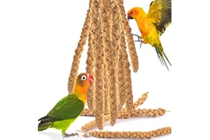 KATUMO Spray Millet Treats, 7Oz / 200g Natural Sun-Dried Bird Treats for Parakeet Conure Cockatiel Finch Pigeon Hamster Canary