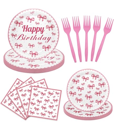 20 Décorations De Fête En Papier à Suspendre - Nœuds Roses Pré-assemblés, 7 Tailles Différentes | Pour Anniversaire, Mariage, événement | Décoration Murale Ou Plafond