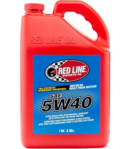 Amazon.com: Red Line 12404 SAE 5W40 Fully Synthetic Euro-Series