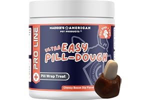 MADDIE'S AMERICAN PET PRODUCTS Ultra Easy Pill-Dough Treat Paste Wrap for Dogs & Cats - Forms a Custom Pocket to Hide Pet Medications - Pro Line