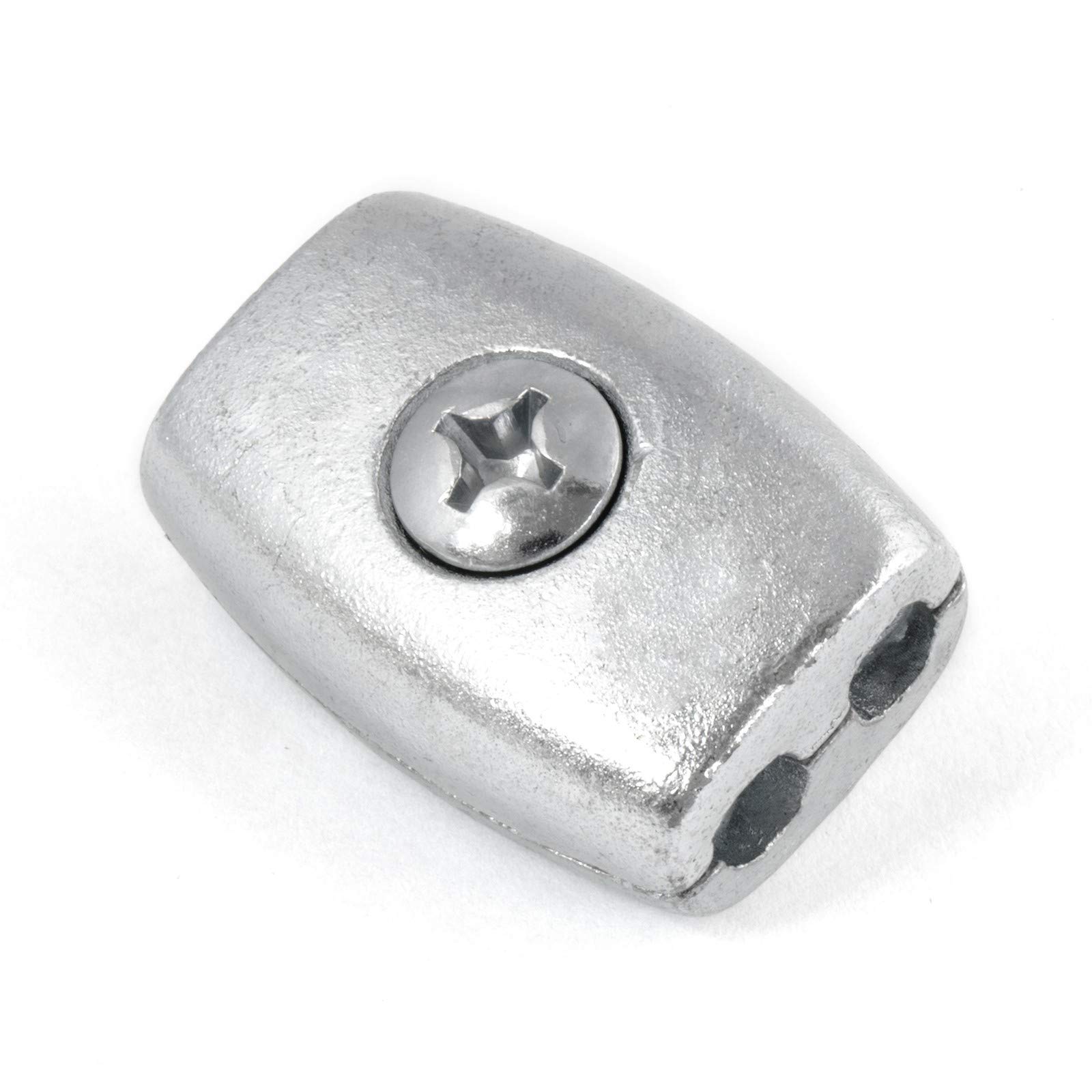 10 pcs galvanised Steel Egg Shaped Wire Rope Clip 6mm