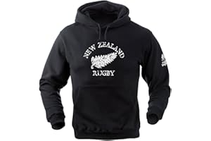 RUGBY IMPORTS New Zealand Rugby Logo Hooded Sweatshirt
