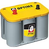 OPTIMA&reg; Batteries High Performance D34 YELLOWTOP&reg; Sealed AGM Battery | Dual Purpose Car, Truck and SUV Battery, 750 CCA, Maintenance Free, Versatile Mounting