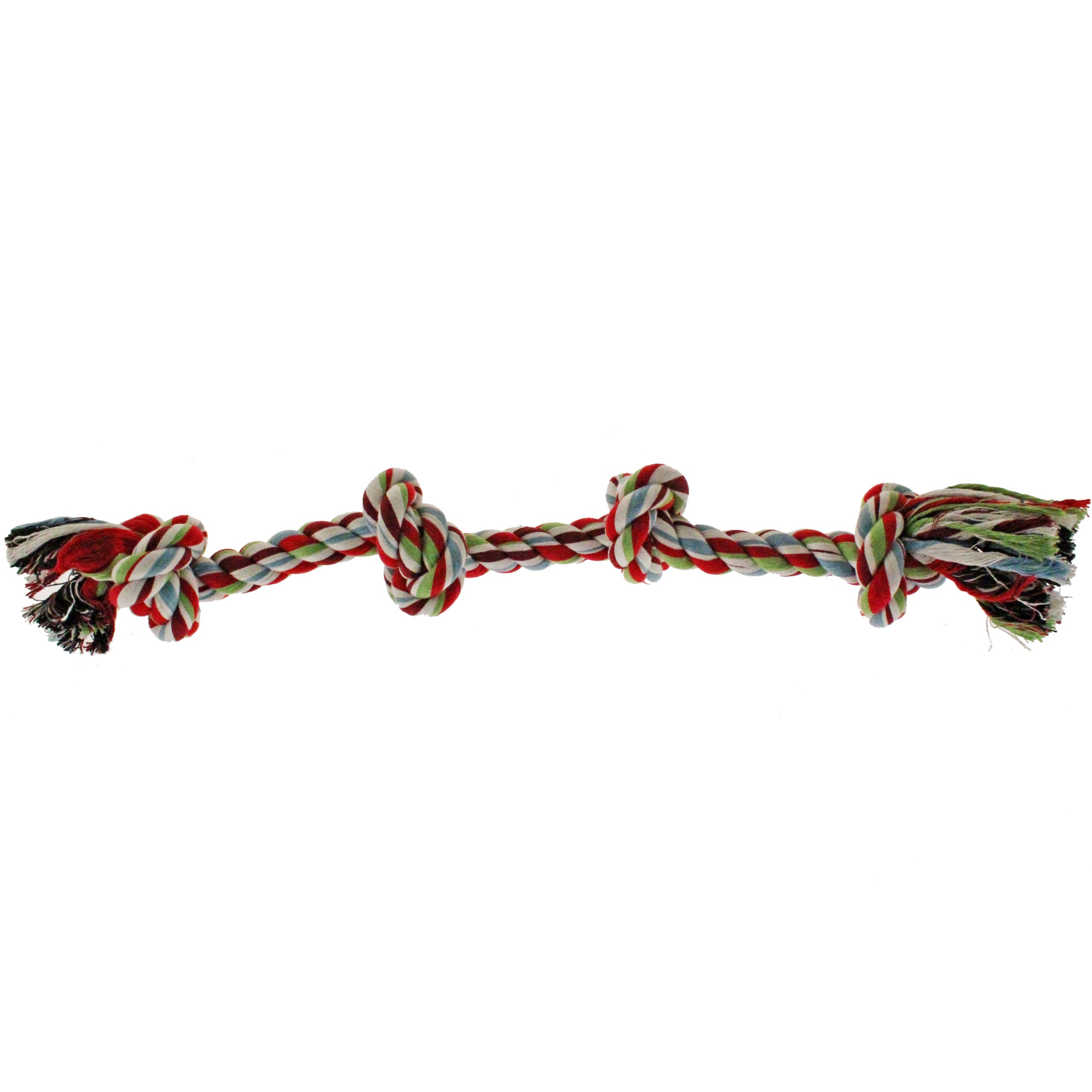 Floofy Friends MOOL Rope Dog Toy, 53 cm, Multi-Colour