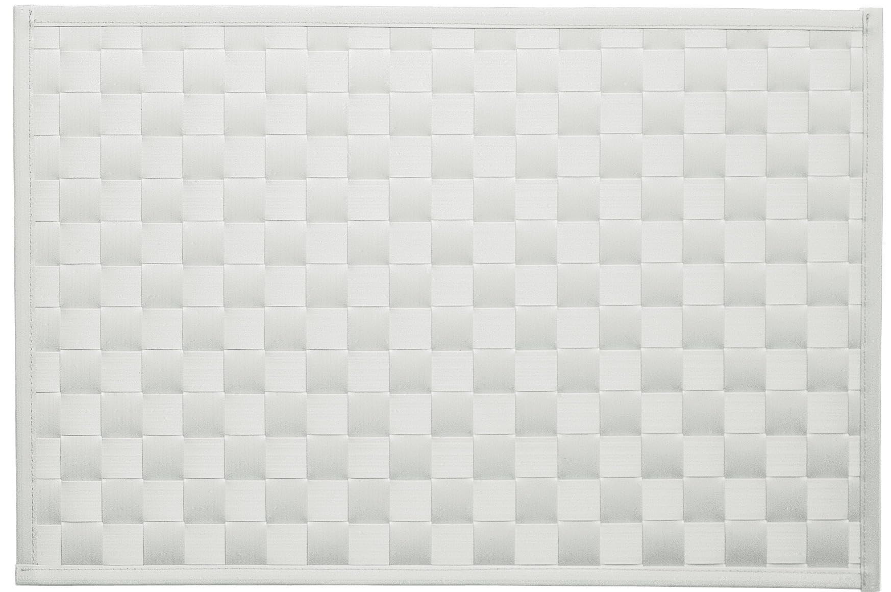 d-c-fix Savannah Bast Place Mat White - Washable Rectangular Placemat - 30 cm x 43 cm - 1 Piece — image 1