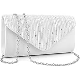 TINDTOP Evening Clutch Purses for Women Handbags for Formal Wedding Party Cocktail Prom Crossbody Shoulder Envelope Bag | for Formal Wedding, Party, Cocktail, Prom, for Formal Wedding, Party