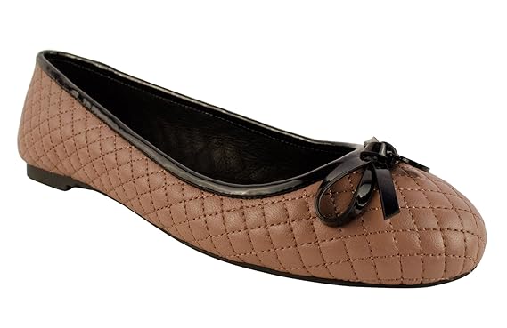 michael kors quilted flats